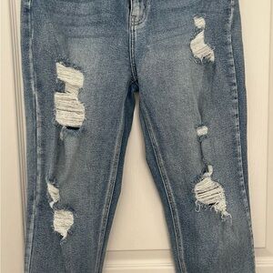 Cello Distressed Blue Jeans